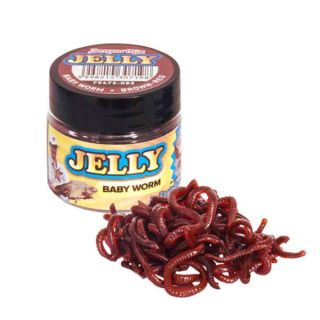 Benzar Mix Jelly Baits Baby Worm Red 30ml 79475-090