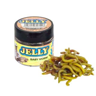 Benzar Mix Jelly Baits Baby Worm Yellow 30ml 79475-084