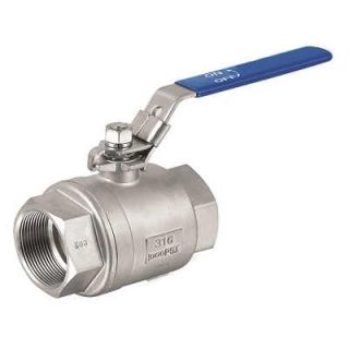 INOX 316 kuglasti ventil s ručkom, 2", GEBO, 08-G605-200