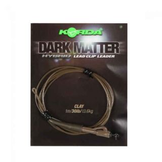 Korda Dark Matter Hybrid Lead Clip Leader Clay KSZ37