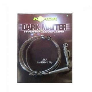 Korda Dark Matter Hybrid Lead Clip Leader Silt KSZ38