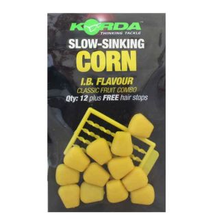 Korda IB Yellow Slow Sinking Corn, Kukuruz KPB33
