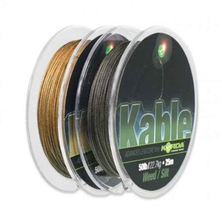 Korda Kable Leadcore Weed Silt KABWG