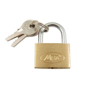 Lokot standardni Meta 30mm, 2x ključ, Zlatni 403136
