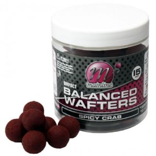 Mainline High Impact Balanced Wafters, Boile Spicy Crab, 15 mm, M23046
