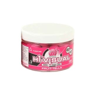 Mainline High Visual Dumbell Pop-ups, Pink Fruitella, 15mm, M13018