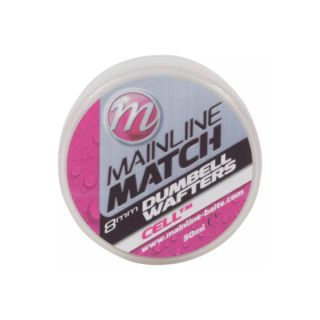 Mainline Match Dumbell Wafters White, Cell 8mm, 50ml MM3106