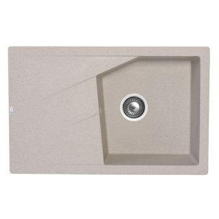 Sudoper bež X LINEA PLUS GRANIT pravokutni 78x50x19cm sa sifonom 90mm