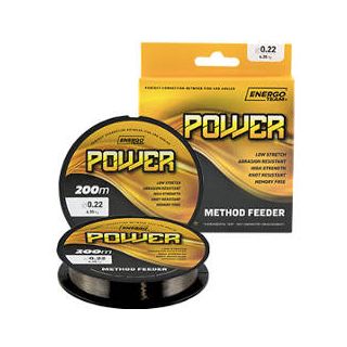 Najlon EnergoTeam Power Method Feeder Brown 200m