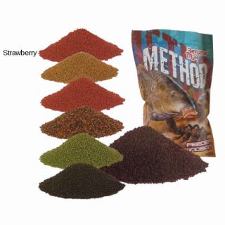 Pelete Benzar Mix Method Pellet, Strawberry, 2mm, 800g 98061-025