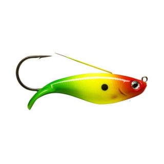 Rapala Weedless Shad, WSD08, RYGR, Red Yellow Green RA58 18 176