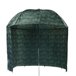 Suncobran sa zastorom Mivardi Umbrella Camou PVC M-AUSC250C